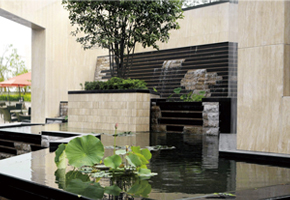 新中式水景庭院设计